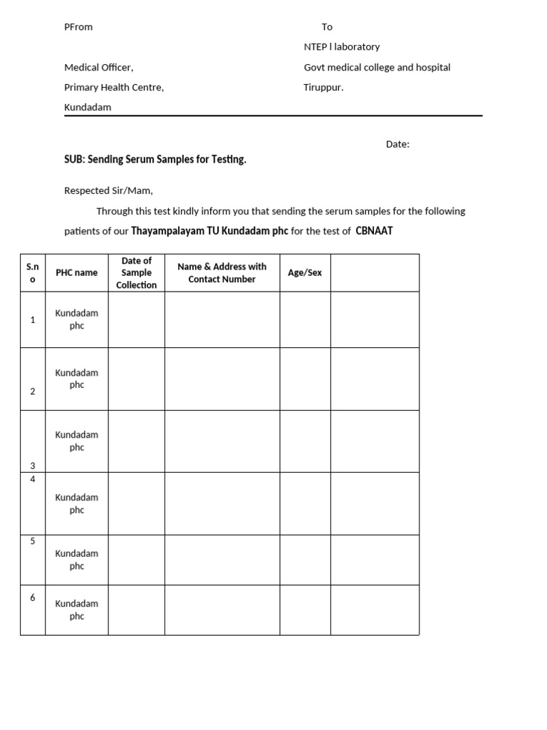 Cbnaat Form | PDF