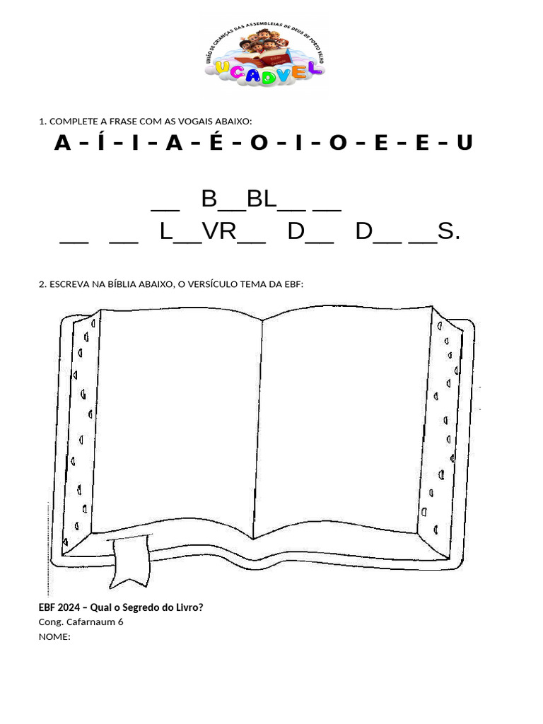 Atividade EBF | PDF