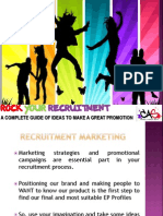 Recruitment: A Complete Guide of Ideas To Make A Great Promotion