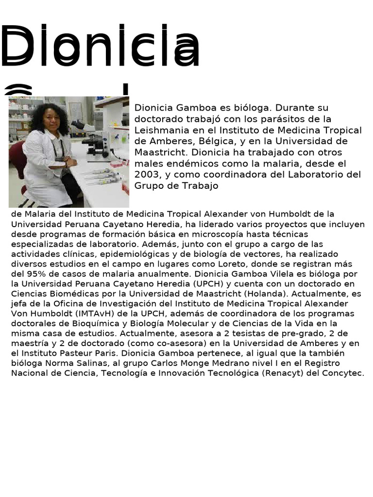 Dionicia Gamboa 1 | PDF