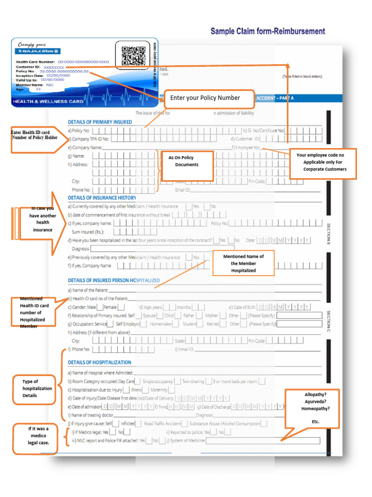 How To Fill Final Claim Form | PDF
