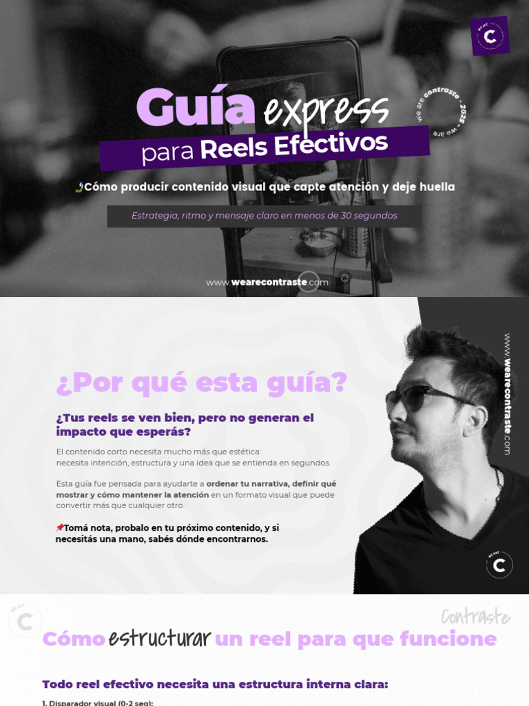Guía Express para Reels | PDF