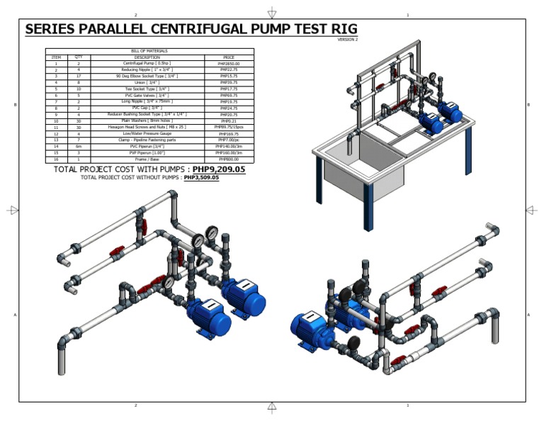 Centrifugal Pump Test Rig BOM | PDF | Home & Garden | Computers