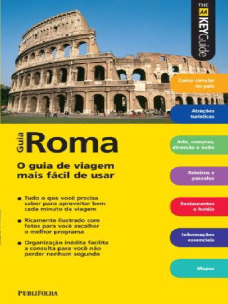 Resumo Guia Roma o Guia de Viagem Mais Facil de Usar Varios Autores | PDF