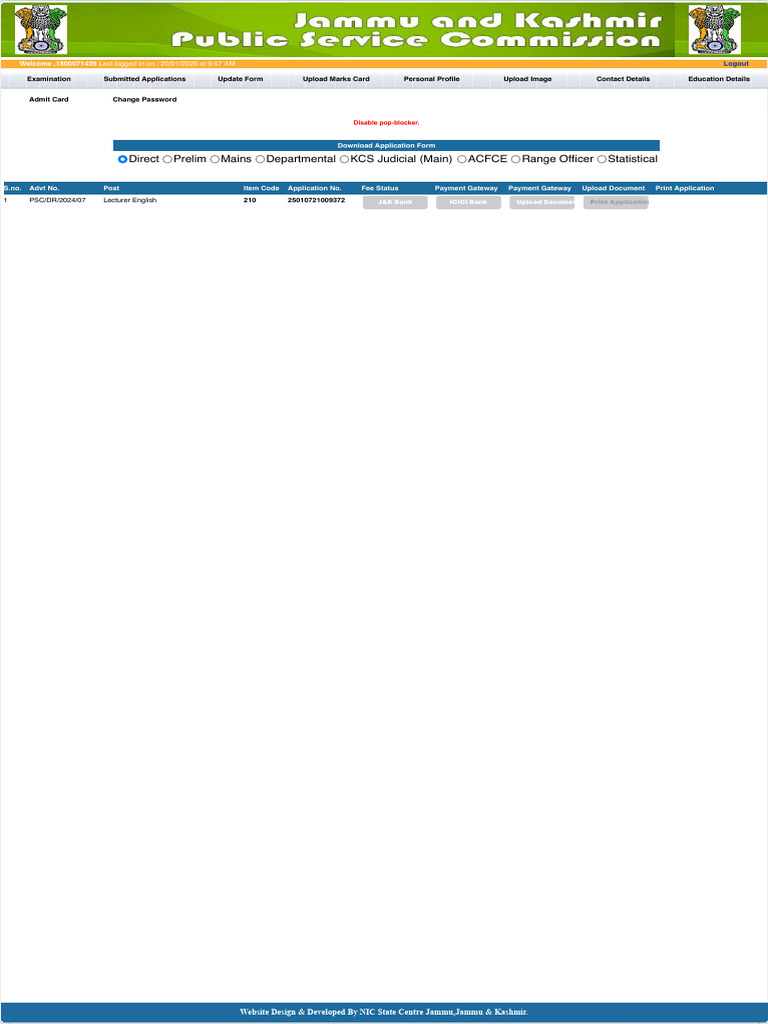 Submitted Forms | PDF