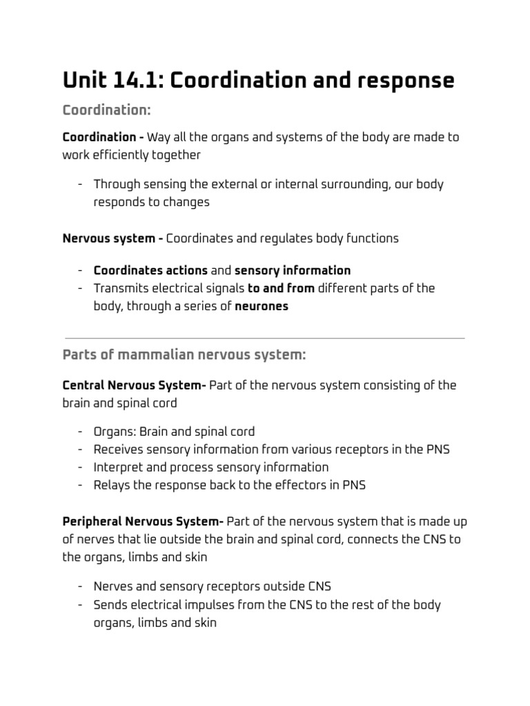 IGCSE _ S4 _ Biology _ Mocks Revision Notes (1) | PDF | Chemical ...
