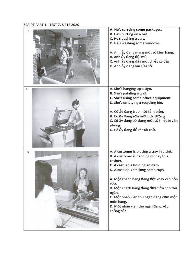 Script Part 1 Test 7,8 Ets 2020.Docx | PDF