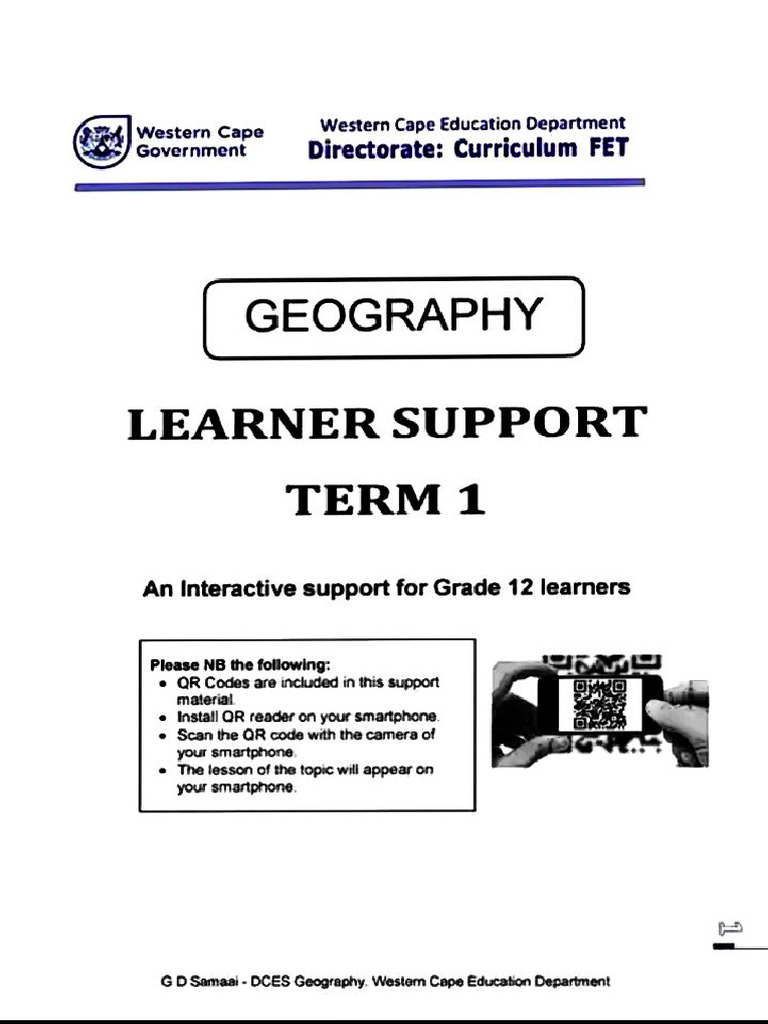 Geography Grade 12 | PDF