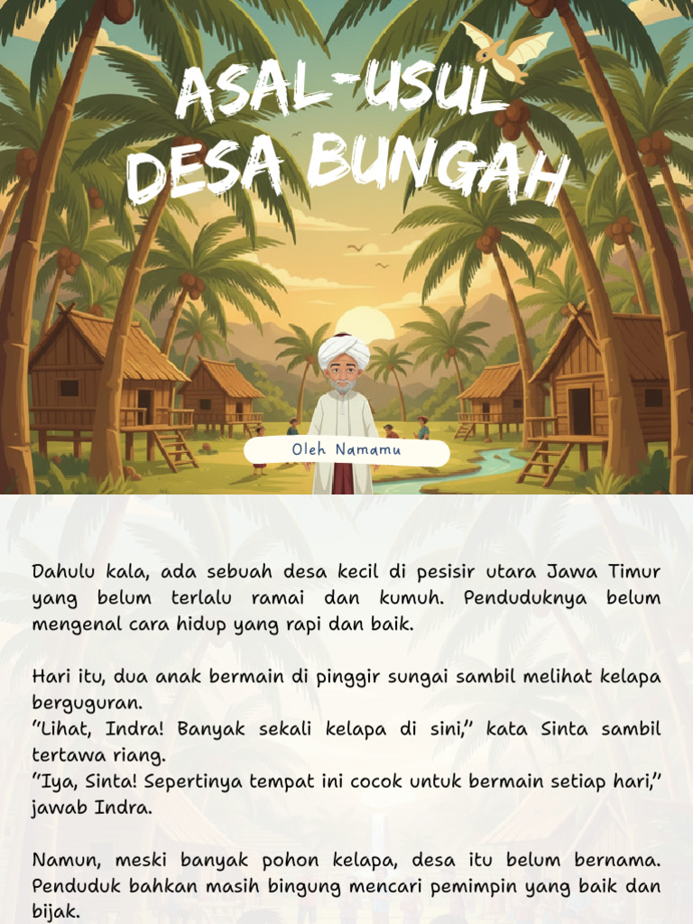Asal Usul Desa Bungah | PDF