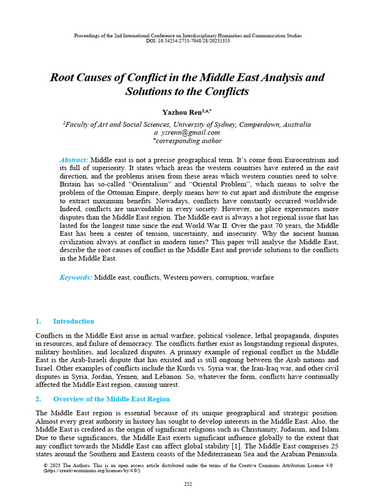 Forid's Middle East Politics | PDF | Middle East | Sectarianism