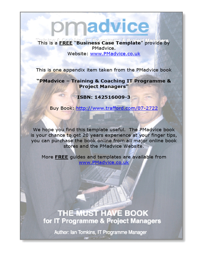 Snippet - Appendix E - Business Case Template | PDF