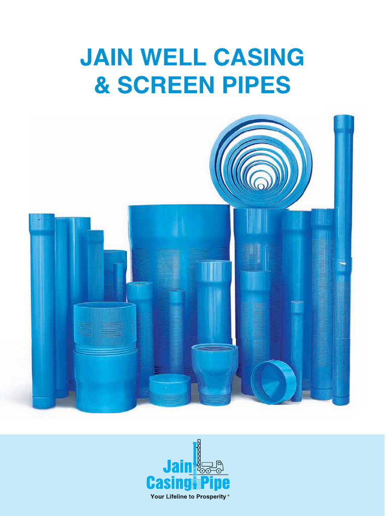 Jain PVCWell Casing Screen Pipes | PDF