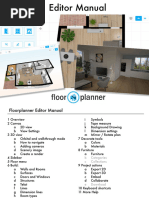 Floorplanner Editor Guide | PDF | 3 D Computer Graphics | Rendering ...