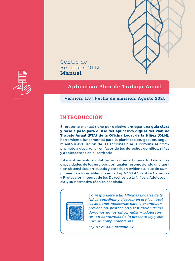 Manual Aplicativo PTA v1.0 | PDF | Planificación | Contraseña