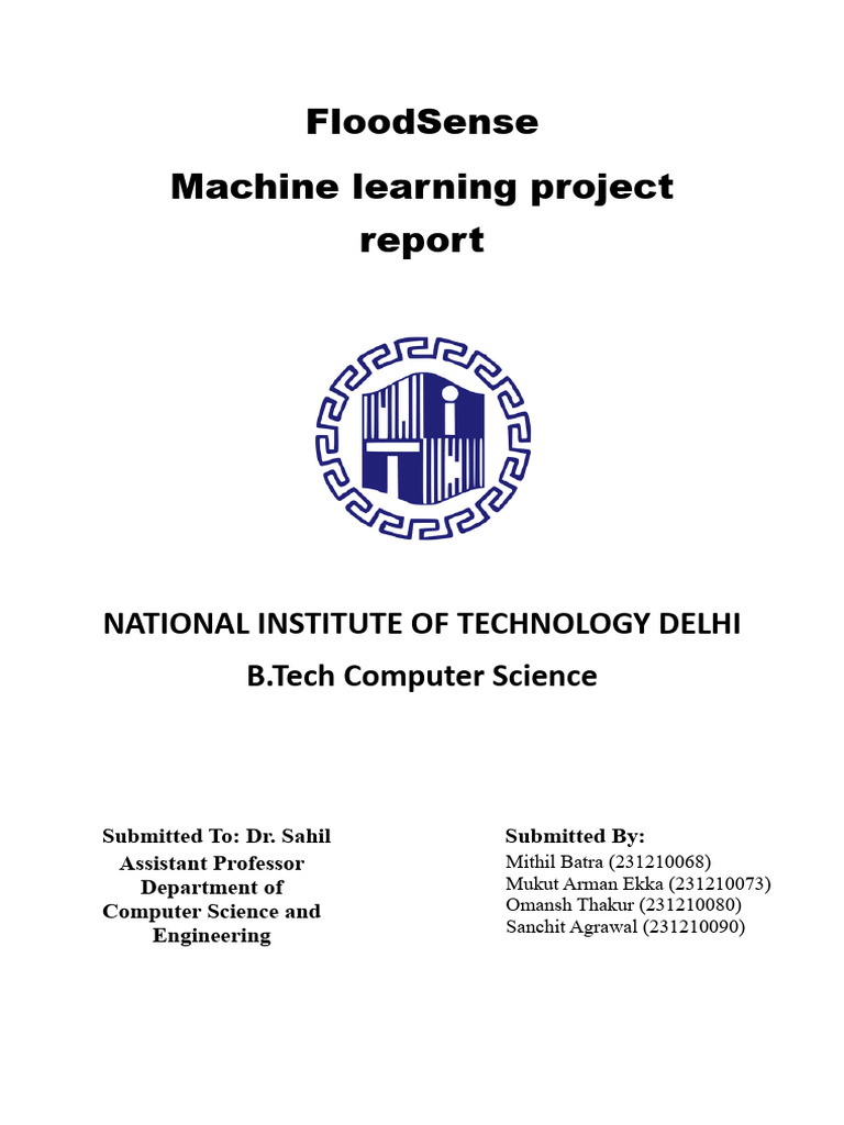 ML Report | PDF | Remote Sensing | Image Segmentation