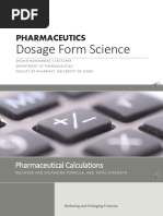 Alligation Math Practice for Pharmacy | PDF