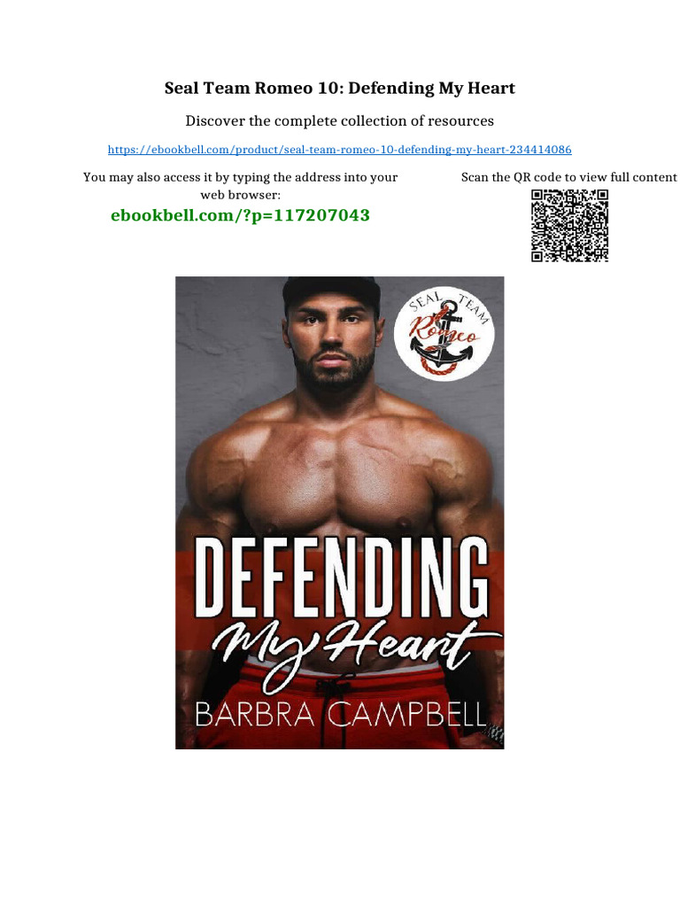 SEAL Team Romeo 10: Defending My Heart available any format | PDF ...