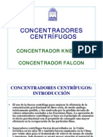 Concentrador.Centrifugo Knelson-Falcon
