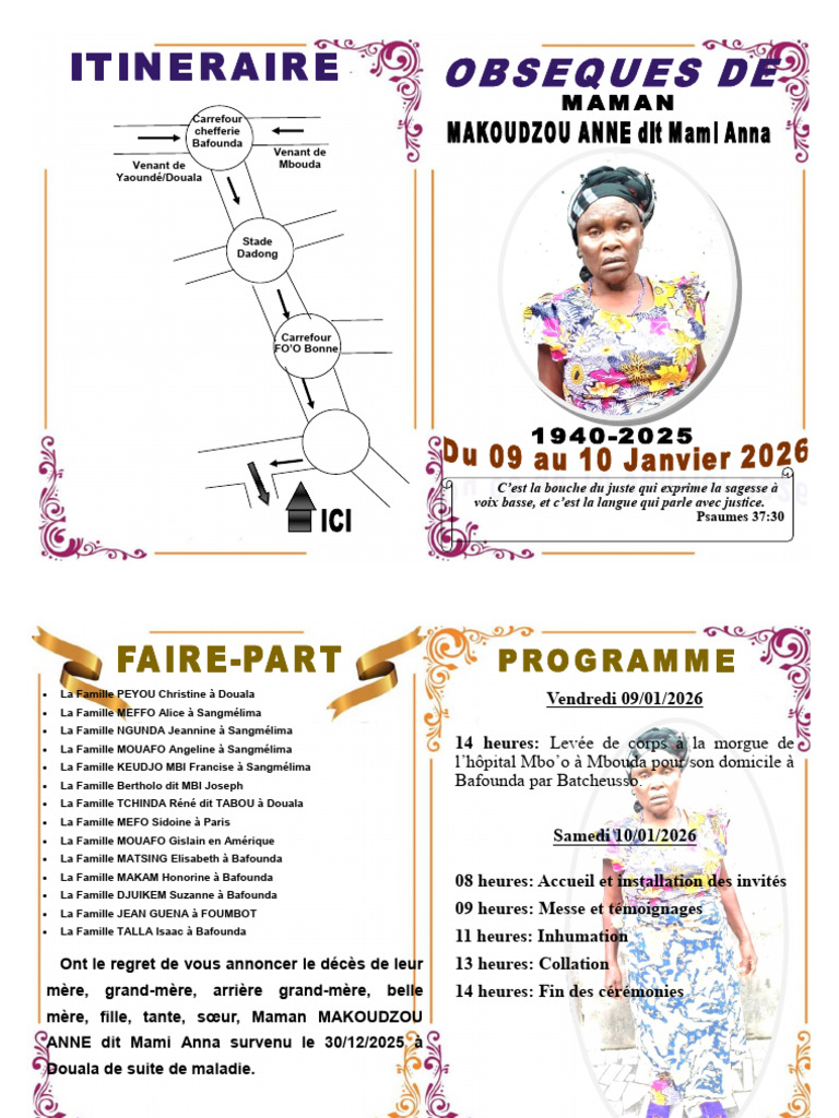 Programme Obseques | PDF