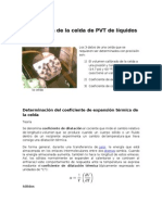 Calibración de La Celda de PVT de Líquidos