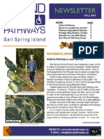 Island Pathways Newsletter Fall 2010