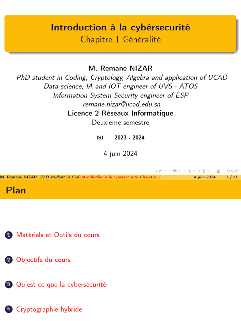 Chap 04securité | PDF | Cryptage | Informatique