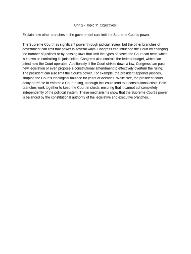 Unit 2 - Topic 11 Assignment | PDF