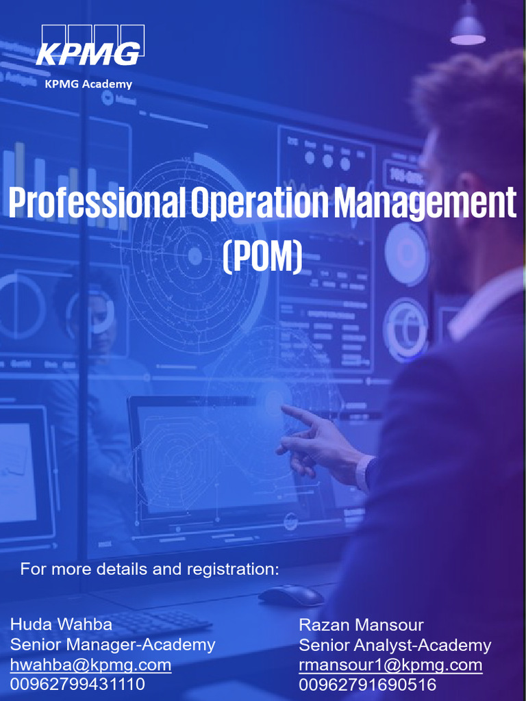 Professional Operations Management Workshop | PDF | Agile Software ...