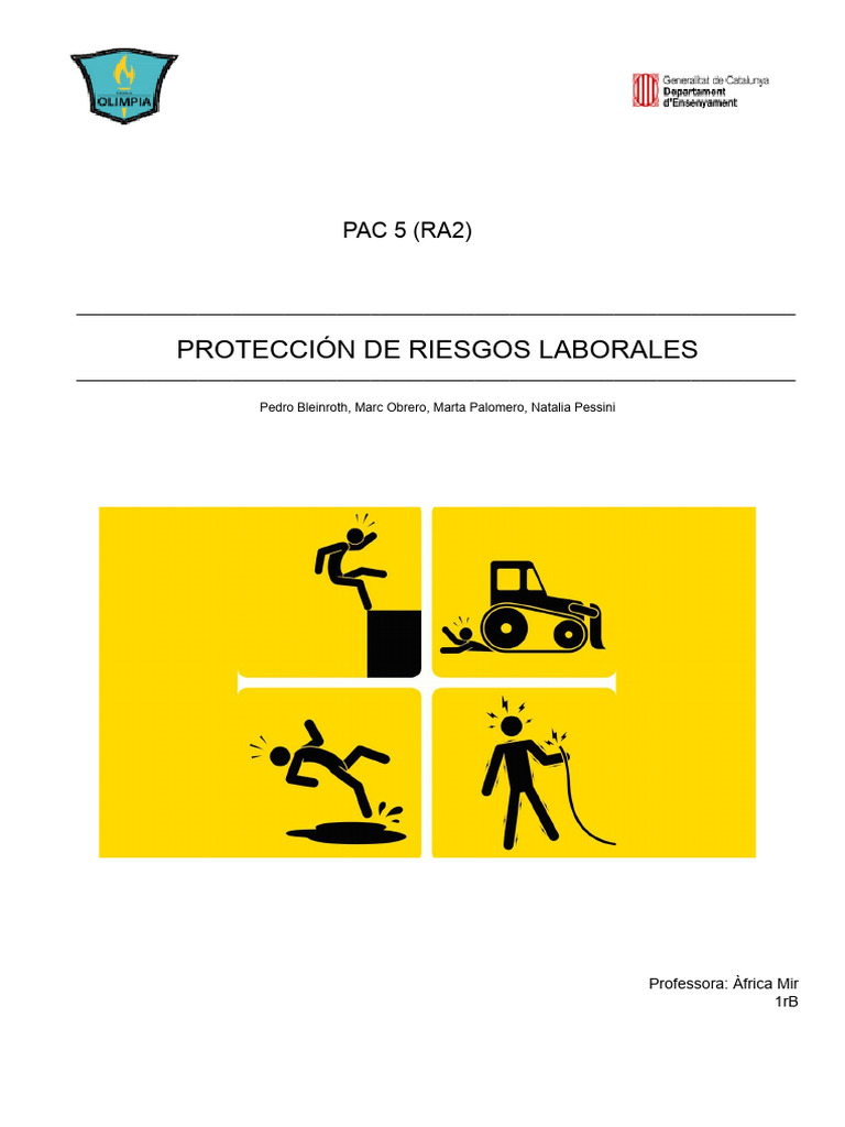 PAC 5 GRUPAL PRL Natalia Pessini | PDF | Estrés ocupacional | Estrés ...