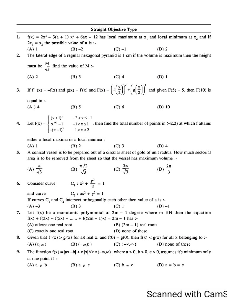 AOD Good Problems | PDF