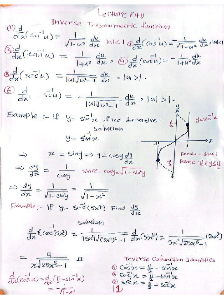 Lecture.4 Calculus | PDF