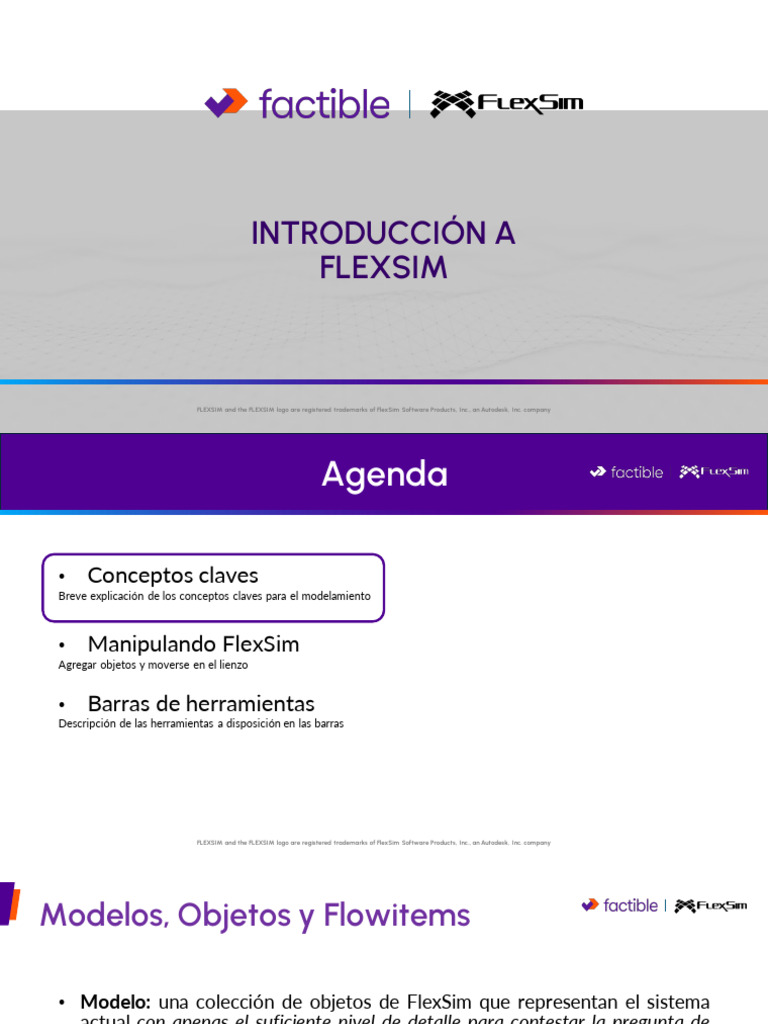 Introducción A FlexSim | PDF | Software | Ventana (informática)