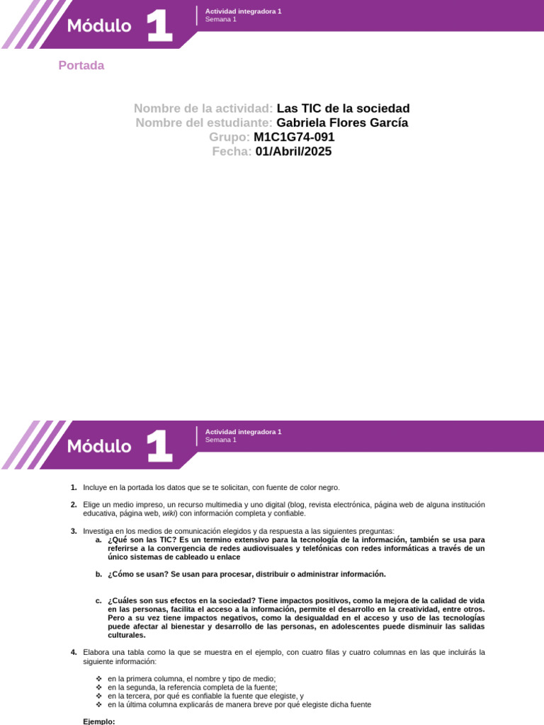 tarea 1 | PDF | Tecnología de información y comunicaciones | Comunicación