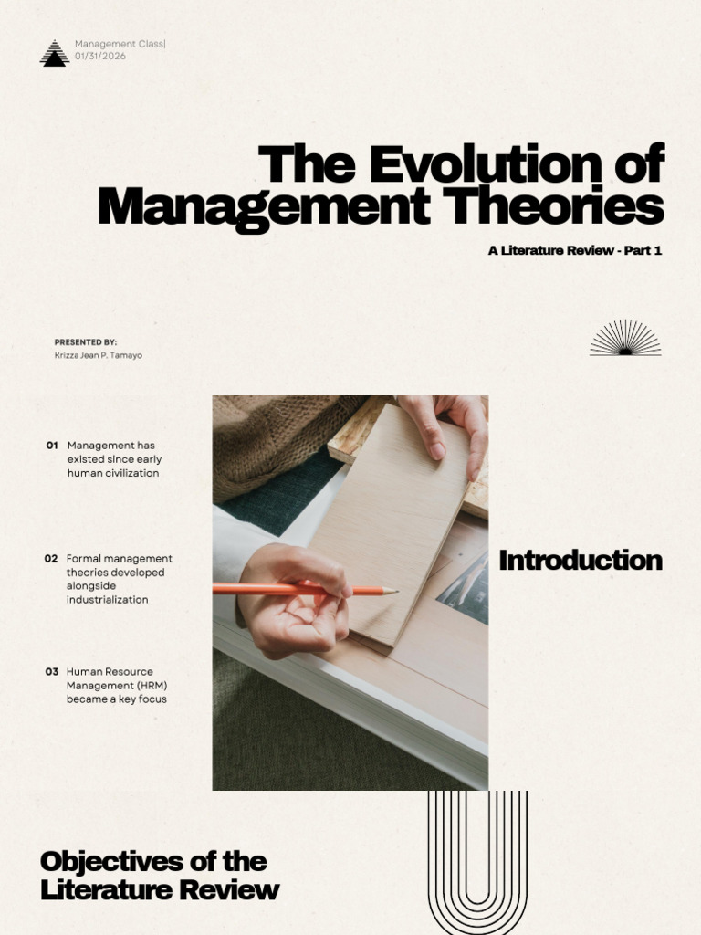 Activity 2 - Evolution of Management Theories - Part 1 | PDF