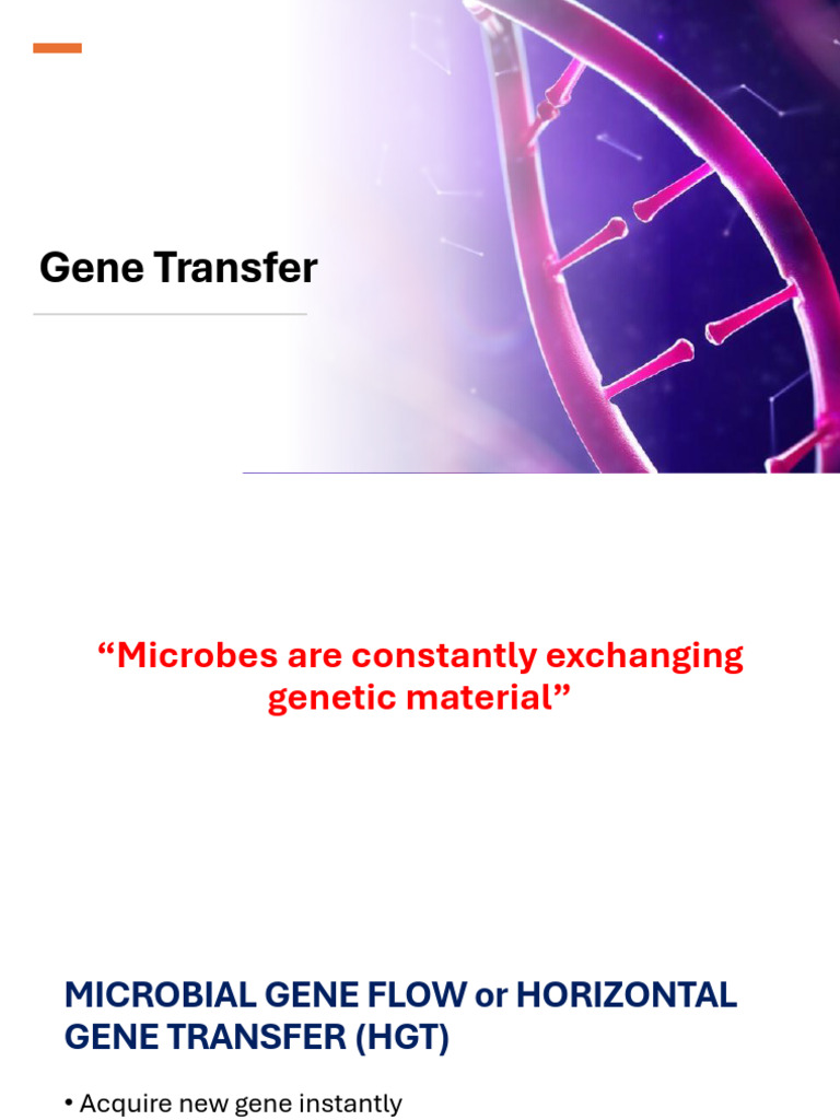 Gene Transfer | PDF