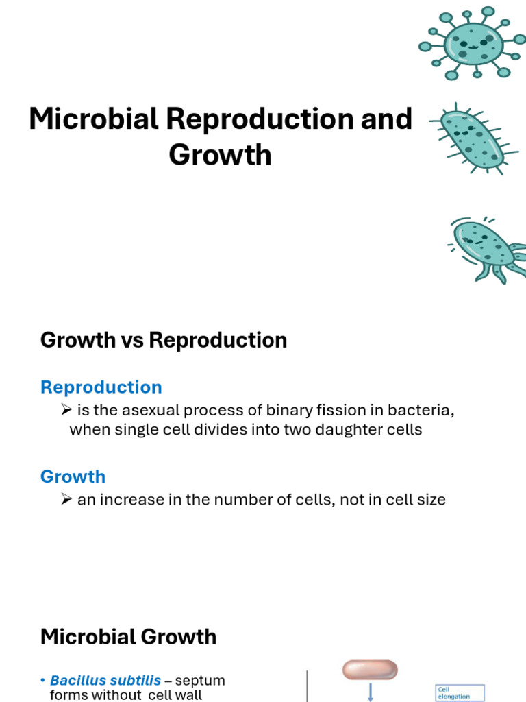 Lesson 3 - Microbial Growth and Reproduction | PDF | Growth Medium ...