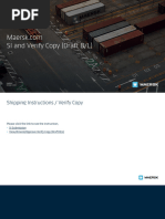 Shipping Instructions Submission Guide | PDF | Bill Of Lading | Cargo