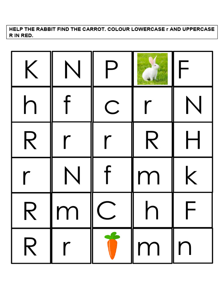 Letter R 1 | PDF