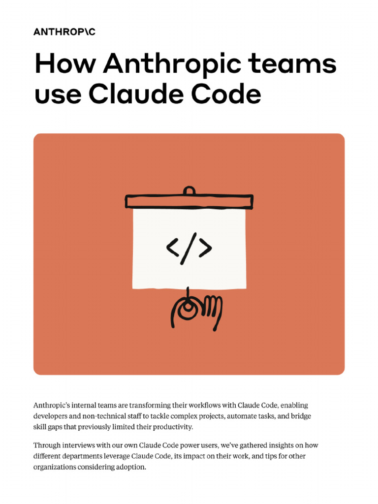 How Anthropic Teams Use Claude Code | PDF | Unit Testing | Software Bug