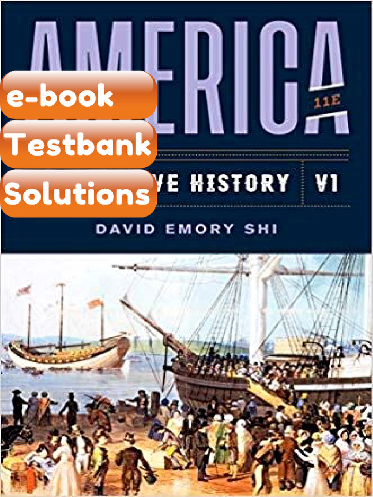 Testbank - ETextbook PDF for America a Narrative History Eleventh ...
