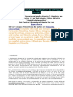 ANÁLISIS DE ¿QUÉ ES FILOSOFÍA? de ORT...