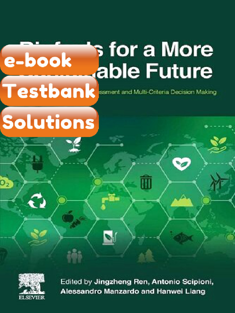 eBook & Testbank Biofuels for More Sustainable Future Life Cycle ...