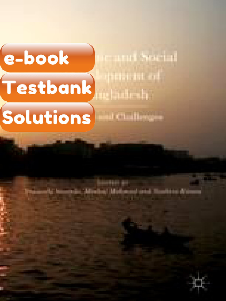 eBook & Testbank Economic and Social Development of Bangladesh Miracle ...