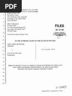 Brief of (ACORN unit) Project Vote as Amicus Curiae in Support of Appellant Amy Adele Busefink 