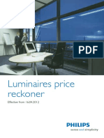 PHILIPS LIGHT Price List May 2012 - New