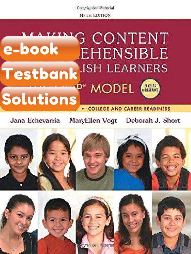 Testbank - Making Content Comprehensible for English Learners the SIOP ...