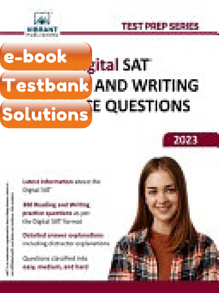 Ebook & Testbank Digital SAT Reading and Writing Practice Questions ...