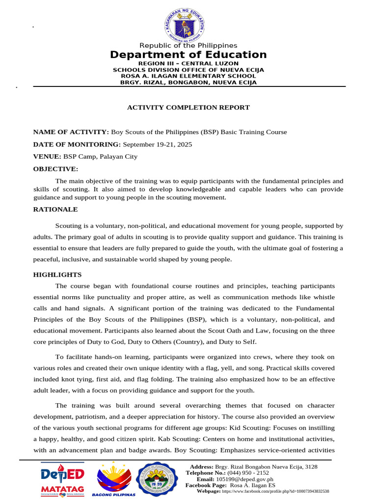 Acr-bts Boy Scout | PDF | Scouting