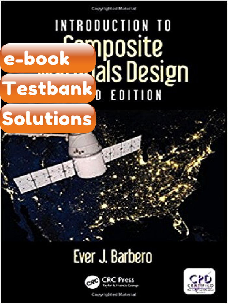 Introduction To Composite Materials Design 3rd Barbero Testbank & Ebook ...