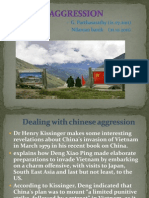 Chinese Aggression